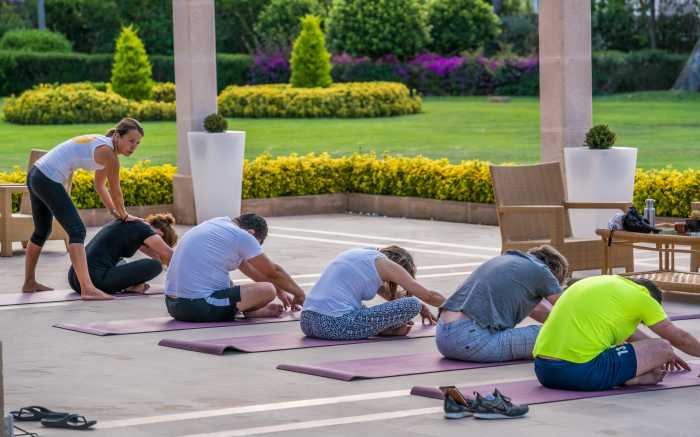 Group Yoga