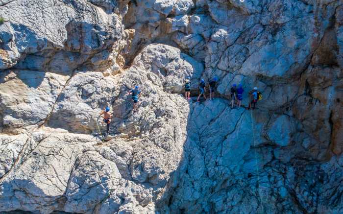 Coasteering Action