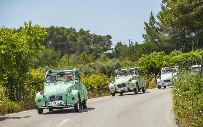 Hippie car tour incentive Ibiza