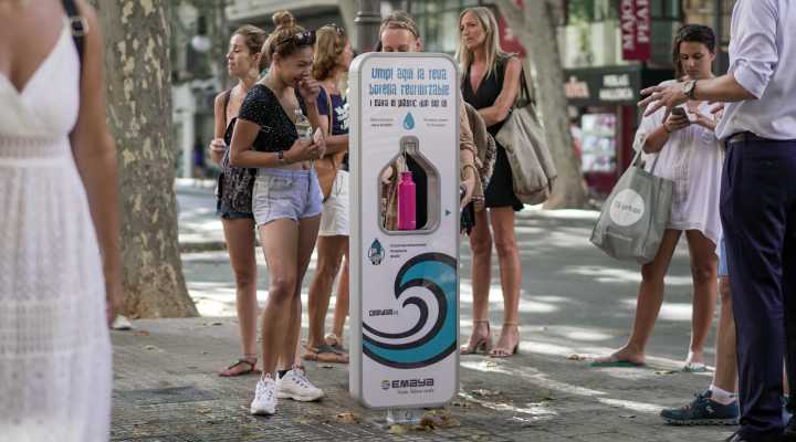 Wasser Nachfullstation Palma