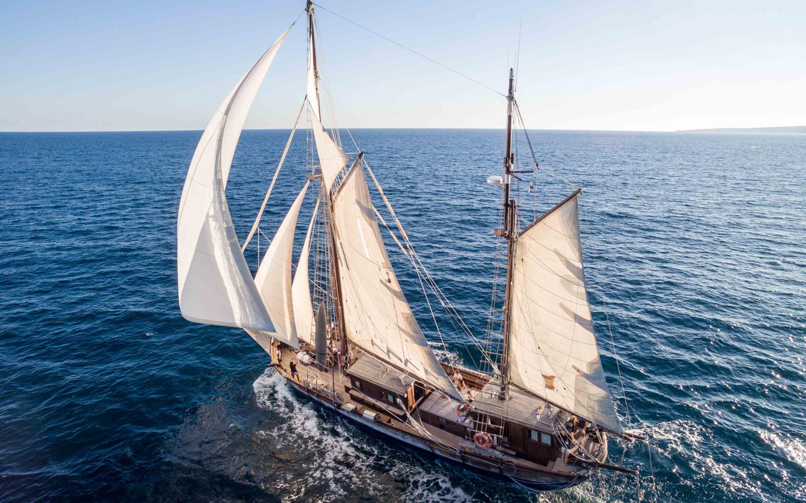 Historischer Segeltörn 