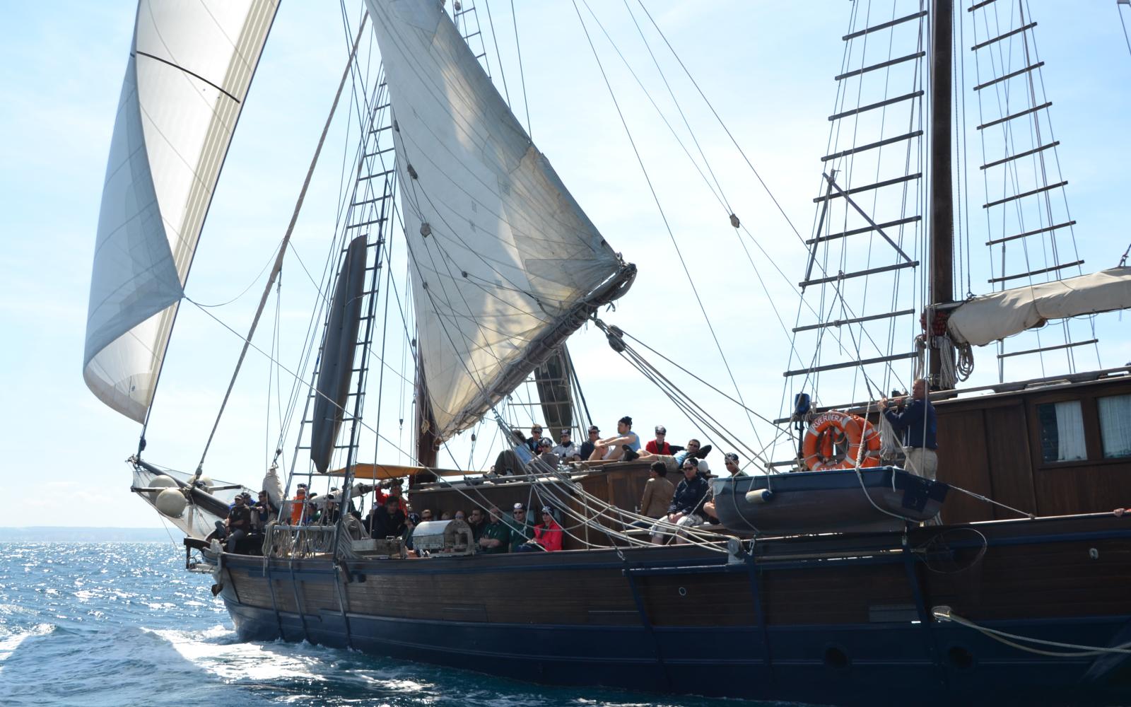 Historischer Segeltörn Team Spirit