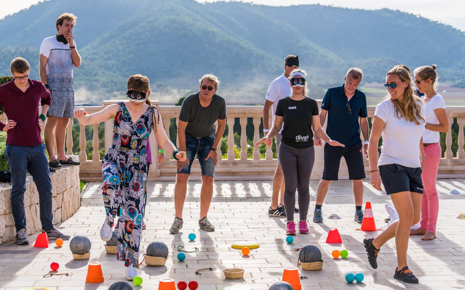 Lustiges Team Building