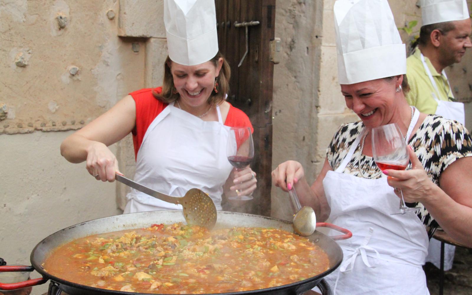 Paella Workshop Enjoyment